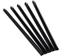 Fellowes Relido 53840 Rounded Slide Binders for Non-Machine Bound Presentation - Black
