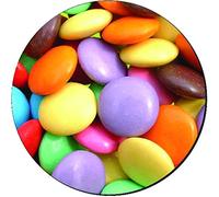 Fellowes Round Brite Mat Mouse Pad - Smarties