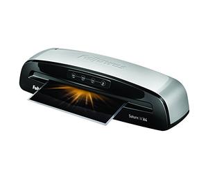 Fellowes Saturn A4 Office Laminator - InstaHeat 60 Seconds Warm-up Time, Jam Release, Auto Shut-Off - 80/100/125 Micron - Includes 10 Films - for Home & Office
