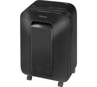 Fellowes Shredder 12 Sheets Particle Cut (P4), Paper Shredder for Office, Home Office, Powershred LX200, Shredder with 22L Waste Paper Bin, 100% Jam Free, Safesense, Level Indicator, Black