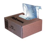 Fellowes Shredder Waste Bags, 6-7 Gal Capacity, 100/carton