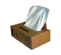 Fellowes Shredder Waste Bag 100-165 Litre Clear Disposal (Pack Of 50) 36055