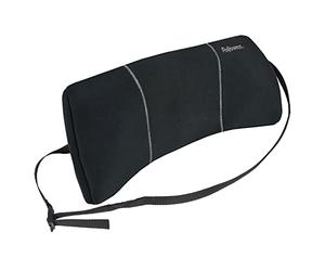 Fellowes Smart Suites Portable Lumbar Support Cushion, black