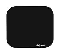 Fellowes Solid Colour Mouse Pad - Blue - Non-Slip Rubber Base, Smooth Polyester Surface, Comfortable & Durable - Made with 50% Recycled Materials