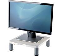 Fellowes Standard Adjustable Monitor Stand, White,Supports up to 36kg or 21”,