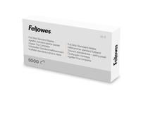 Fellowes Staples 26/6mm for Full Strip Staplers - Box of 5000, 1 Pack - Silver