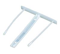 Fellowes Transit Filing Clips Environmentally-Friendly 80 mm Pack of 100 White