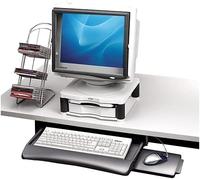 Fellowes UnderDesk Keyboard Manager - Keyboard drawer with mouse tray - platinu