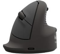 Fellowes Breyta Plus Ergonomic Vertical Mouse Medium Left Handed - Bluetooth wireless technology, wireless dongle or wired, recycled content, Microban anti-microbial protection, rechargeable battery