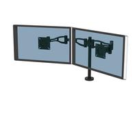 Fellowes Professional Series Dual Monitor Arm Height Adjustable 26 inch Black