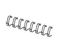 Fellowes Wire Binding Element 12mm Black (Pack of 100) 53273