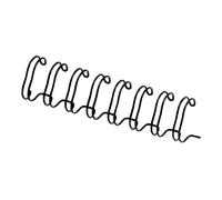 Fellowes Wire Binding Element 14.3mm Black Pack of 100 53277 - 53277