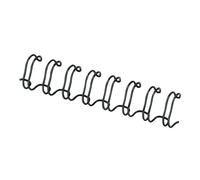 Fellowes Wire Binding Element 12mm Black (Pack of 100) 53273
