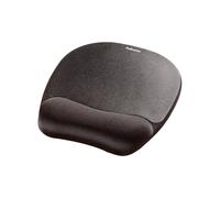 Fellowes 9176501 Memory Foam Wrist Rest and Mousepad Black