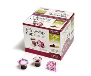 Fellowship cup,Prefilled communion cups juice/wafer-100 cups (net wt.1.62 lb) by BROADMAN CHURCH SUPPLIES