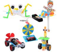 Felly STEM Kits for Kids 14+ Years Old, 5 in 1 Electronic Science Experimental Apparatus, Robot Kit Engineering Building Activities Kit Educational Equipment