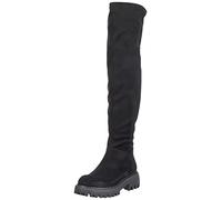 FELMINI FALLING IN LOVE Women's Lycia Over-The-Knee Boot, Black/White, 5 UK