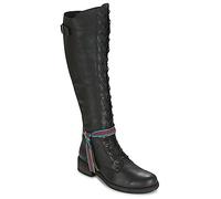 Felmini Flat boots HARDY in Black 5