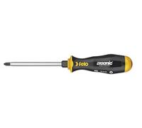Felo 0715764533 Ergonic PH2 x 4 in. Screwdriver with Hammer Cap