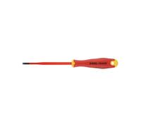Felo 0715762645 Slotted 1/4" e-slim Insulated Screwdriver with Length 5"