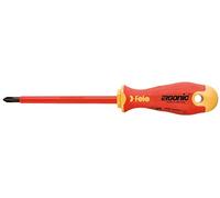 Felo 715753155 Ergonic Insulated #2 Phillips Screwdriver, 4 Inches