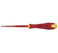 Felo 0715762631 Slotted 1/8" E-Slim Insulated Screwdriver with Length 4"