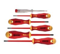 Felo FE41396398 Ergonomic VDE 6 Piece Mixed Head Screwdriver Set