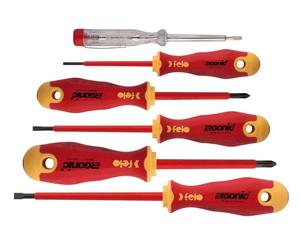 Felo FE41396398 Sd Ergonic Vde Set 6-Pcs. Sl/Ph