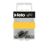 Felo Phillips Bits C6.3 Industrial Set Ph1 Ph2 Ph3 25 mm 3-Piece