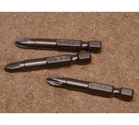Felo PZ2 Screw Bits Pozi 2 x 50mm Bag of 10 MADE IN GERMANY TOP QUALITY 03102510
