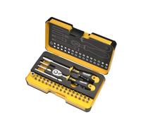 Felo R-Go 1/4 36 Piece Ratchet Socket Set & Bits 057 836 06