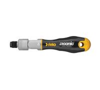 Felo Screwdriver Ergonic K Handle 1/4" 180 Degree Pivotable Ratchet