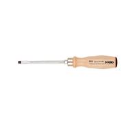Felo Slotted Screwdriver Sl 12 X 2.0 mm, 200 mm Beechwood Handle, Made In Germany