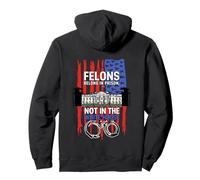 Felons Belong in Prison, Not in the White House Pullover Hoodie