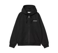 Felpa 100% cotone con cappuccio e zip - male - Carhartt Wip - Zip-throughs - Black - S - Sweatshirts & Hoodies S