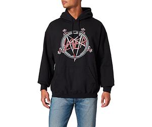Felpa Con Cappuccio Large Black Pentagram
