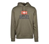 Felpa con cappuccio - male - Diesel - Hoodies - Green - S - Sweatshirts & Hoodies S