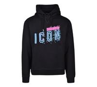Felpa con cappuccio - male - Dsquared2 - Hoodies - Black - XL - Sweatshirts & Hoodies XL