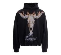 Felpa con cappuccio squadrata - male - REPRESENT - Hoodies - Black - M - Sweatshirts & Hoodies M