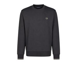 Felpa girocollo - male - Fred Perry - Sweatshirts - Black - L - Sweatshirts & Hoodies L