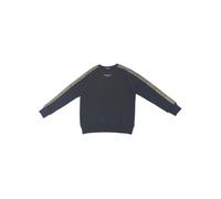 Felpa girocollo manica lunga con logo oro ripetuto- male- Balmain- Kids Sweatshirts- Black- 14 Y- Kids 14 Y