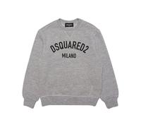 Felpa Girocollo manica lunga con Stampa frontale- unisex- Dsquared2- Kids Sweatshirts- Gray- 6 Y- Kids 6 Y
