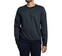 Felpa Lounge Sweatshirt Blue Jacquard XL