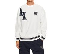 Felpa, male, Armani Exchange, Sweatshirts, White, L, Sweatshirts & Hoodies L