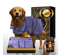 FELPACTIVE - Exclusive Dog Robe - Pamper and Protect Your Furry Companion - Dog Bathrobe for Drying Dogs - A Loving Hug - Robes for After Bath - Towel Robe - The Care Your Pet Deserves