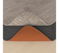 Felt and Rubber Backing Rug Pad, 80x150cm Non-Slip Rug Pad Gripper, Under Area Carpet Protective Cushioned Pads, Rug Underlay Suitable for Hardwood Floors, Keep Rugs in Place, Soft and Safe