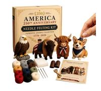 Felt Animal Kit Sewing Fabric Creatures