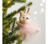 Felt Animals Ornaments for Christmas Tree, Cute Xmas Wool Hanging Decor Fall Christmas Tree Decoration for Home Backpack Party Holiday