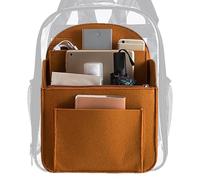 Felt Backpack Organizer Insert - Multi-Pocket Rucksack Interior Shaper,Multi-Pocket Luggage Organization Rucksack Storage Divider Liner for Electronic Accessories Phone Tablet Umbrellas Cosmetics Bott
