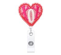 Felt Badge Reel Embroidery Badge Holder Retractable 360 for Nurses Doctors Staff Factory Workers Reels Clip Retractable for Nurses Women Cute Funny Halloween